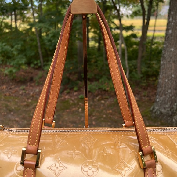 Louis Vuitton LV Vernis Yellow Papillion Barrel Bag with COA - Picture 5 of 17